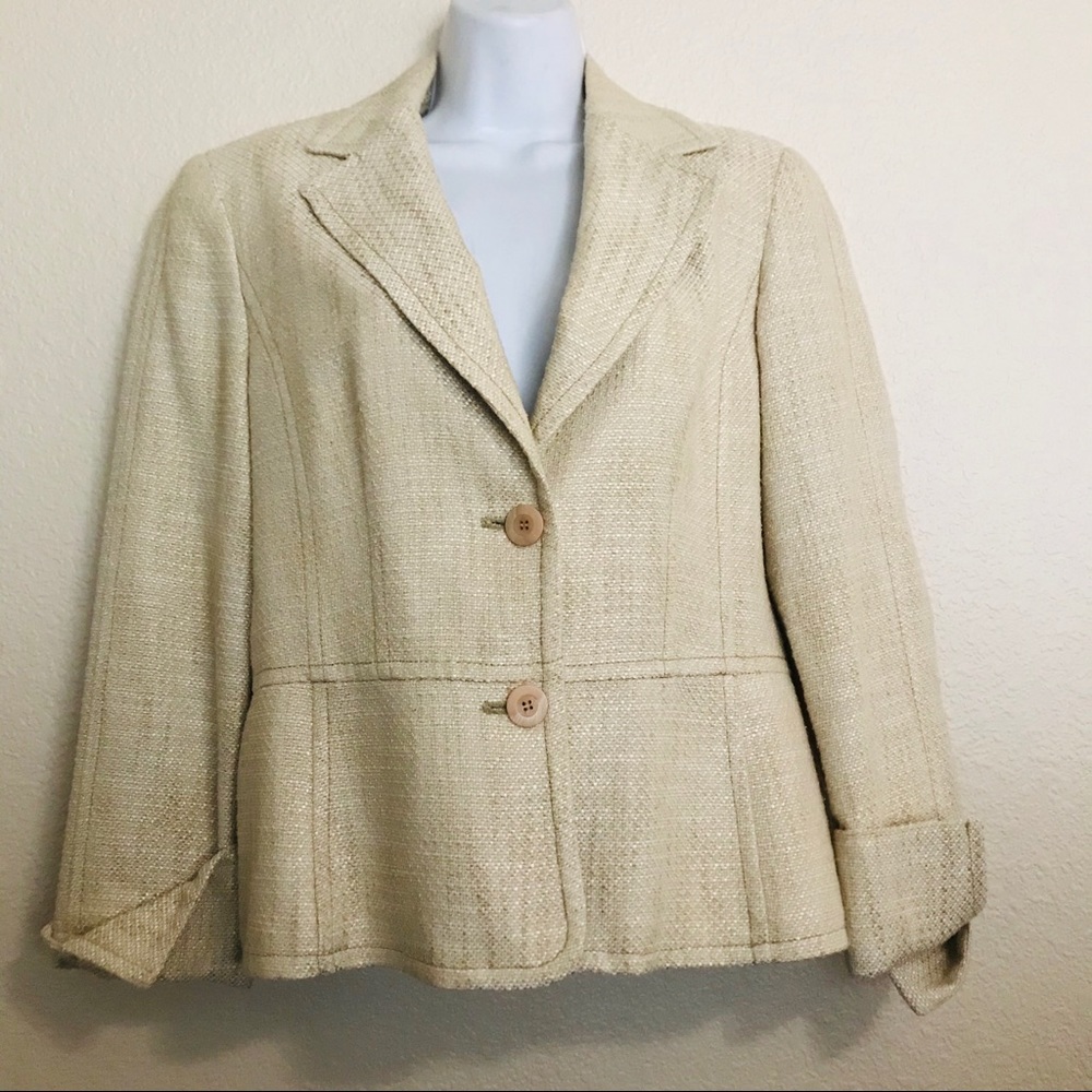 KASPER Women’s dress suit BLAZER tweed 10